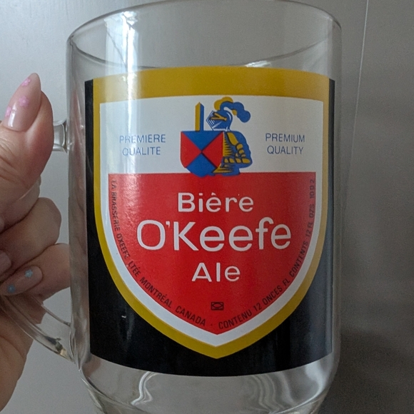 Bière O'Keefe Ale Glass Mug - Picture 7 of 7
